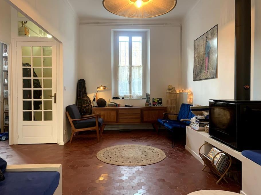 Villa En Bord De Mer A Malmousque Marseille Bagian luar foto